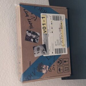 BTS V Layover Album (Blue)